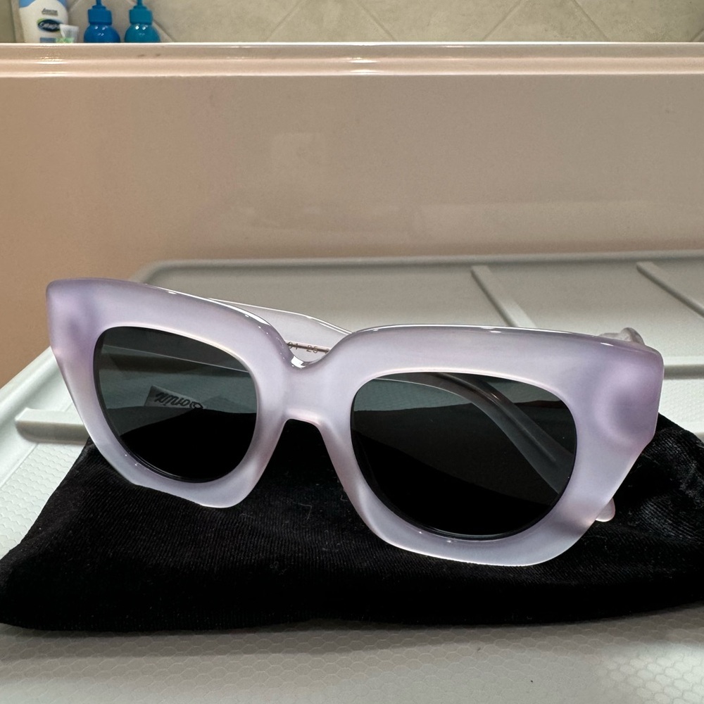 Sonix - Tokyo Dream Sunglasses - Purple w/ Grey Lens